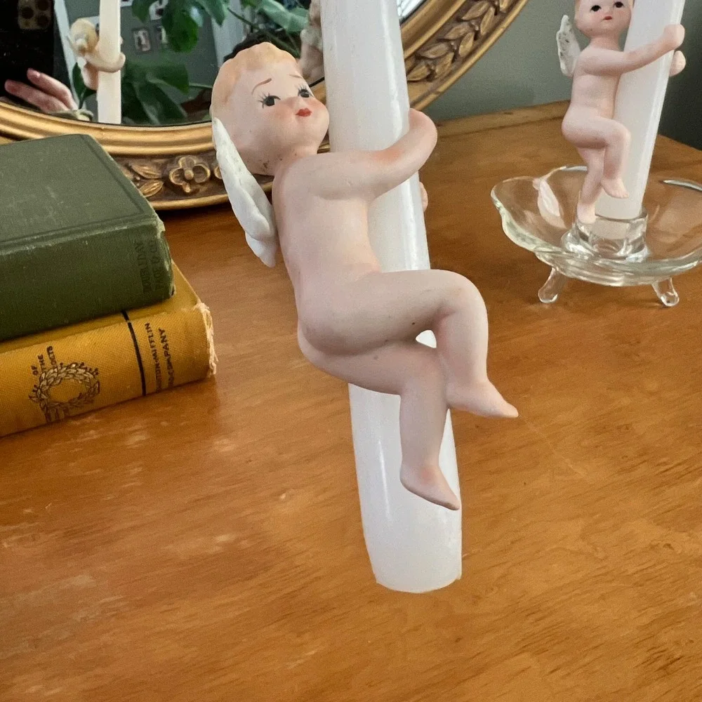 Lefton vintage candle